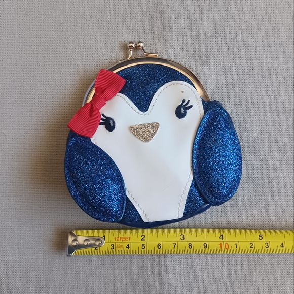 Gymboree Penguin Kiss Lock Coin Purse - Picture 8 of 10